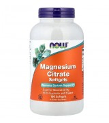 NOW Foods 檸檬酸鎂 *180粒軟膠囊 - Magnesium Citrate