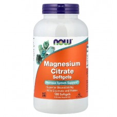 NOW Foods 檸檬酸鎂 *180粒軟膠囊 - Magnesium Citrate