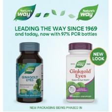   Nature's Way   銀杏眼睛營養複方  含:葉黃素  *60顆 -  Ginkgold Eyes