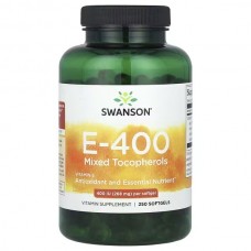 swanson 維他命E   400IU*250粒  Vitamin E