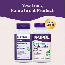 NATROL 高效 褪黑激素 (5mg* 100 錠) - Melatonin  退黑激素