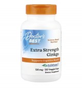  Doctor's Best   強效銀杏萃取  120mg*120顆素食膠囊 - Ginkgo 