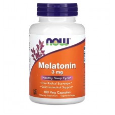 NOW Foods  褪黑激素 3mg*180顆素食膠囊 - Melatonin 退黑激素