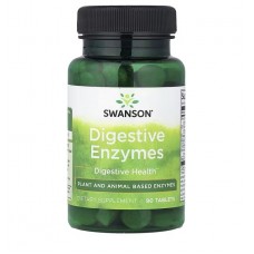  Swanson   綜合型消化酵素  *90錠 - Digestive Enzymes