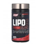 Nutrex  Research  黑LIPO 6 Black 熾天使 終極熱力燃脂劑*120顆 - Lipo 6 Black