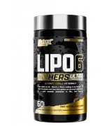 **全新版**Nutrex  Research  黑天使女性專用 超濃縮款燃脂劑 Lipo-6 *60顆 - Lipo 6 Black, Hers 含超濃縮燃燒脂肪配方