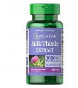  Puritan's Pride  4倍濃縮牛奶薊萃取 4:1-- 1000mg * 90粒 - Milk Thistle (Silymarin) Extract 