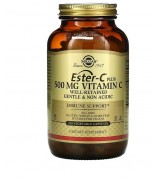 Solgar  酯化維他命C Ester-C  500 mg* 250顆 - 含:柑橘生物類黃酮 Ester-C Plus, Vitamin C 維生素/維他C