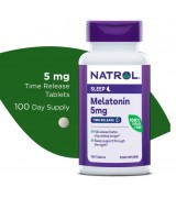 NATROL 高效 褪黑激素 (5mg* 100 錠) - Melatonin  退黑激素
