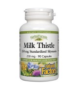  Natural Factors 牛奶薊萃取 250mg*90顆 - Milk Thistle Extract