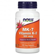 NOW Foods   維生素K-2 MK-7 100 mcg *120顆 甲萘醌-7   MK-7 Vitamin K-2