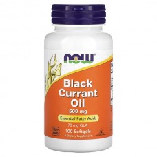 Now Foods  黑醋栗種子油  500mg *100 粒 -  Black Currant Oil 黑加侖