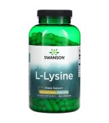 swanson 左旋 離氨酸  500mg *300顆 L-Lysine