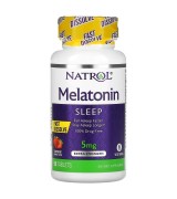  NATROL   褪黑激素 加速助眠 5mg * 90錠 -草莓味~  - Melatonin 退黑激素