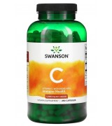 Swanson  維生素/維他命 C  含: 玫瑰果 C-1000mg* 250顆  -    Vitamin C 1000