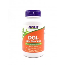   Now Foods  DGL  甘草萃取物400mg*100顆  含: 蘆薈  維持胃/腸道內壁健康