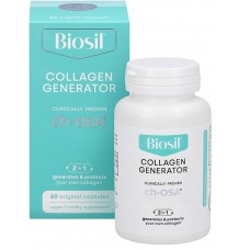 Natural Factors  高活性 矽 BioSil *60顆素食液態膠囊 - 膠原蛋白增生 皮膚 頭髮 指甲 (活性矽)