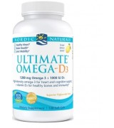 Nordic Naturals Ultimate®Omega -D3™強魚油+D3*120粒檸檬味 (1280毫克Omega-3 + 1000 IU D3)