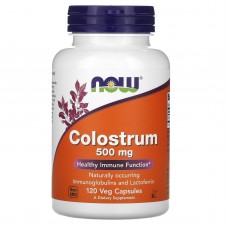 NOW Foods   牛初乳 500mg*120顆 Colostrum