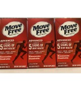 Schiff®  Move Free  葡萄糖胺+關節液維骨力 柔韌性/潤滑性* 200錠*3瓶-  紅瓶 Advanced Joint Supplement  