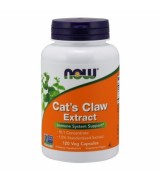  **效期至2024/05月**NOW Foods  貓爪藤 10倍萃取  *120顆 - Cat's Claw Extract  貓爪草