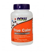  NOW Foods   放鬆寶  腦神經遞質維護  *90顆素食膠囊 - True Calm™ 含: B6  /纈草/氨基酸