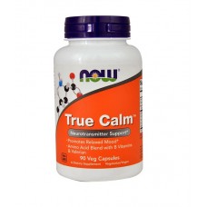  NOW Foods   放鬆寶  腦神經遞質維護  *90顆素食膠囊 - True Calm™ 含: B6  /纈草/氨基酸