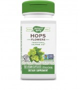 Nature's Way   啤酒花  310mg* *100顆素食膠囊 -  Hops Flowers