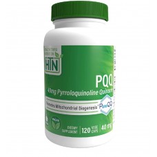 Health Thru Nutrition 高單位 PQQ 吡咯喹啉醌 40mg*120顆 - 促進線粒體生物合成 - 腦霧