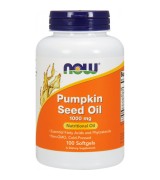 NOW Foods  天然南瓜子油 (南瓜籽油) 1000mg*100粒~Pumpkin Seed Oil