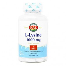  Kal   左旋賴氨酸/離氨酸  1000mg*100錠 -  L-Lysine