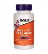  NOW Foods β-聚葡萄糖100mg +舞茸160 mg * 90 顆~素食膠囊 β-葡聚醣 舞菇 β-多醣體Beta-1,3/1,6-D-Glucan