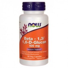  NOW Foods 黑酵母 β-聚葡萄糖100mg +舞茸160 mg * 90 顆~素食膠囊 β-葡聚醣 舞菇 β-多醣體Beta-1,3/1,6-D-Glucan 