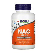  NOW Foods  NAC  600 mg* 100顆素食膠囊 - 乙醯半胱氨酸