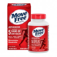 Schiff®  Move Free  葡萄糖胺+關節液維骨力 柔韌性/潤滑性* 200 錠-  紅瓶 Advanced Joint Supplement  