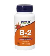  NOW Foods 維他命B2 ( 維生素B2) 100 mg* 100 顆 ~ Vitamin B-2