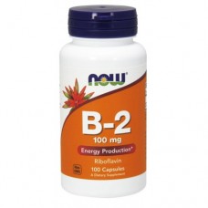  NOW Foods 維他命B2 ( 維生素B2) 100 mg* 100 顆 ~ Vitamin B-2