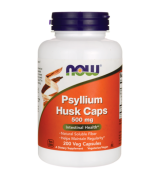  NOW Foods   洋車前子殼 500mg * 200 顆 - Psyllium Husk