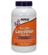 **暫缺** 天然濃縮大豆卵磷脂-- 1200 mg*200粒 ~ Lecithin 非基因改造