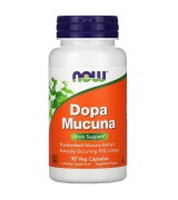   NOW Foods  多巴黎豆  Dopa Mucuna   *90顆素食膠囊 - 含: 15%多巴胺前驅物  天然多巴胺