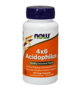 NOW Foods LP 4X6 優勢複合益生菌 *120顆 - Acidophilus ( 嗜酸乳 乳酸菌 )