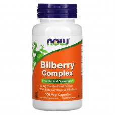  NOW Foods  山桑子 * 100顆 Bilberry Complex