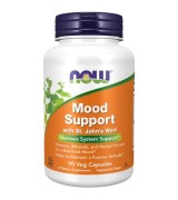 NOW Foods  平衡情緒複方 * 90顆素食膠囊 - Mood Support  助眠 含: 聖約翰草/GABA/5HTP