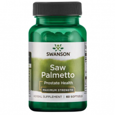 swanson  強效鋸棕櫚萃取  60粒 - Saw Palmetto