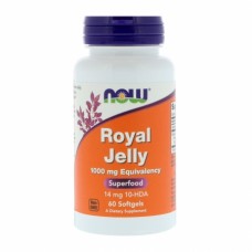 NOW Foods 3倍濃縮蜂王乳 (蜂王漿)1000 mg * 60粒 - Royal Jelly