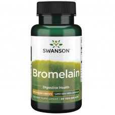  Swanson  超強 鳳梨酵素 500mg*60顆 -  Bromelain