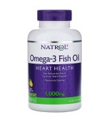 Natrol Omega-3 魚油 1000mg * 150粒 (分子蒸餾 天然檸檬味) 
