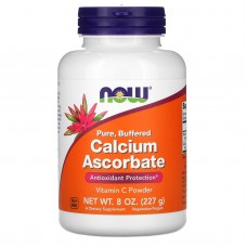  NOW Foods  維他命C粉/維生素C 添加鈣 營養粉* 8 oz (227 g) - Vitamin C Calcium Ascorbate Powder 