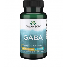swanson 丁氨基酪酸-GABA  (500mg *100顆)