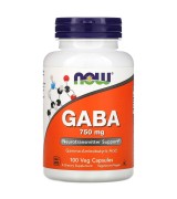  NOW Foods  GABA    750mg *100顆